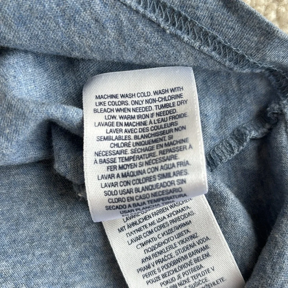 Polo‎ Ralph Lauren Heather Blue Lightweight Hoodie Pullover Cotton Preppy Men XL